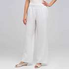 Relaxed Fit Pant, White, small