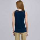 Cut Away Tank, Navy Sky, small
