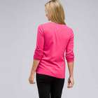 Long Sleeve Crew Neck, Begonia Pink, small