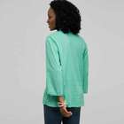 3/4 Sleeve Tunic, seagrass, small