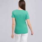 Short Sleeve V-Neck Tee, seagrass, small