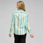 Long Sleeve Striped Button Down, Multi, small