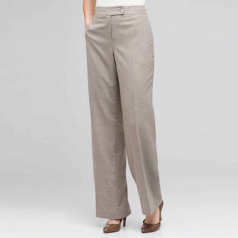 Flat Front Classic Pant, , large
