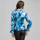 Ruffled Blouse, Seabreeze Multi, small