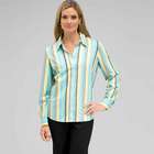 Long Sleeve Striped Button Down, Multi, small