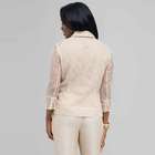 Floral Print Shirt Jacket., Ivory Multi, small