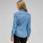 Long Sleeve Denim Button Down, Oasis Wash, small