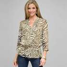 Animal Print Blouse, Multi, small