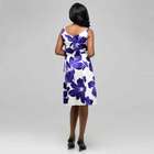 Floral Sundress, Ivory & Grape, small