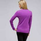 Long Sleeve Crew Neck, Meadow Violet, small
