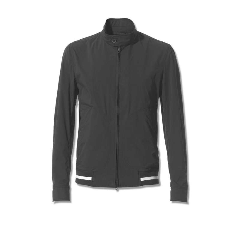 Summer Bomber Jacket, BLACK, large