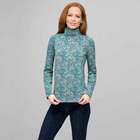 Paisley Turtleneck Top, Multi, small