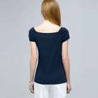 Square Neck Top, Admiral Navy, small