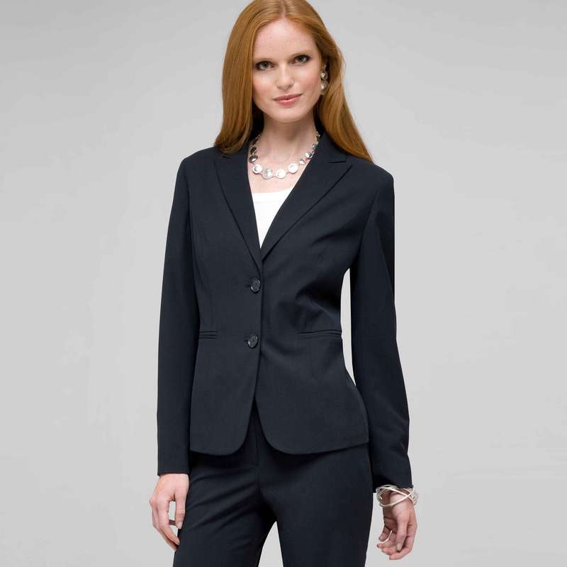 2 Button Pocket Jacket, midnight navy, large