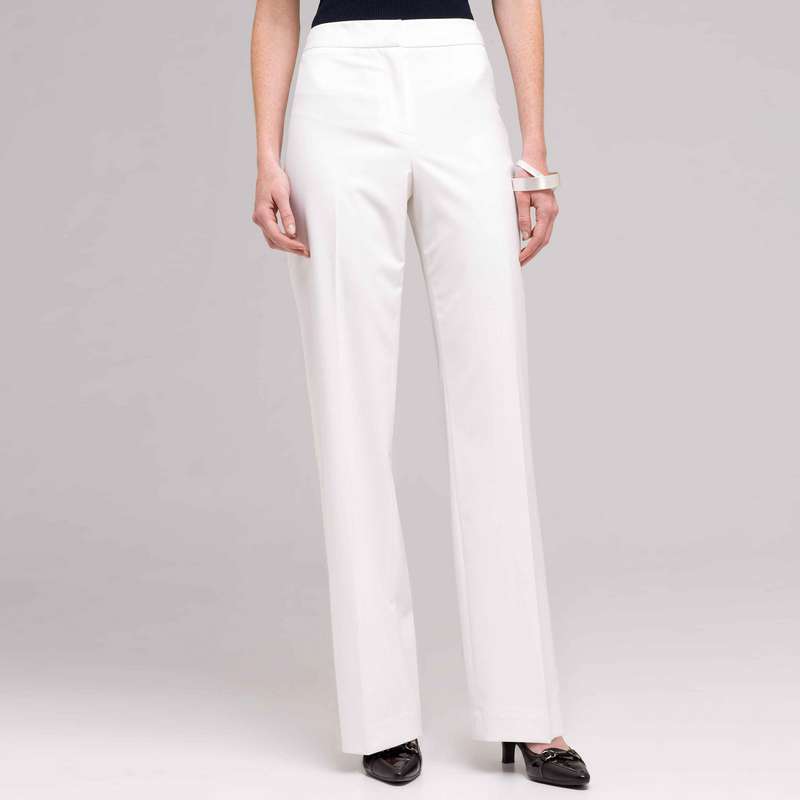 Classic Yoke Pant, White, large