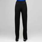 Flat Front Pant, Black, small
