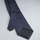 Solid Silk Tie, Navy, small