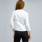 Pleated Jacket., White, small