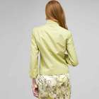 Washable Linen 1 Button Jacket, New Dill, small