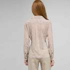 Python Inspired Button Front Shirt, Stone Multi, small