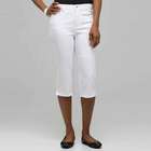 Classic Denim Straight Leg Capri (Plus), Porcelain, small