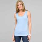 Lace Trim Tank, clear sky, small