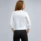 Woven Trimmed Cardigan., White, small