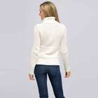 Wool Blend Turtle Neck Sweater, Sugar, small