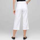 Classic Crop Pant, White, small