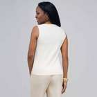 Sleeveless Sequined Top., Chino Multi, small