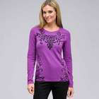Long Sleeve Crew Neck Top, Meadow Violet Multi, small