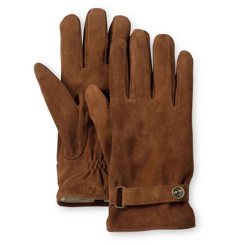Men's Yarmouth Gloves, Brown, large