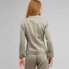 Notch Collar Button Down Jacket, Fern Multi, small