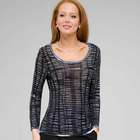 Scoop Neck Tee, Cobalt Blue, small