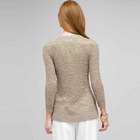Open Front Cardigan, Stone, small