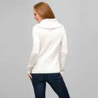 Long Sleeve Button Out Turtle Neck, Sugar, small