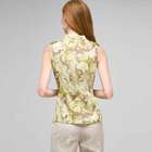 Floral Ruffle Blouse, Stone Multi, small