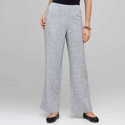 Draw cord Pant, Black & White, medium