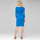 Cowl Drape Sarong Dress, Pool, small