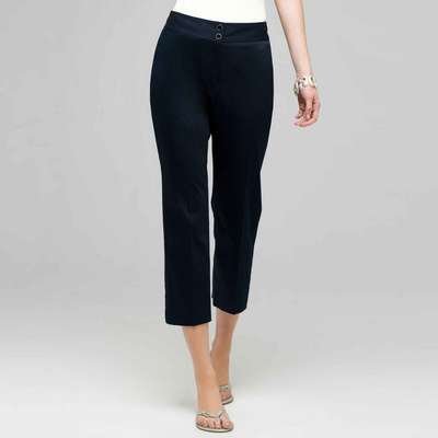Crop Straight Leg Pant, Admiral Navy, medium