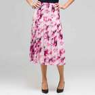 Long Floral Pintucked Skirt, Tulip Multi, small