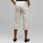 5 Pocket Cuffed Capri, Buttermilk, small
