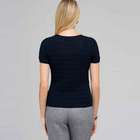 Scoop Neck Knit Top, Ink, small