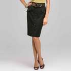 Belted Pencil Skirt, Laurel, small