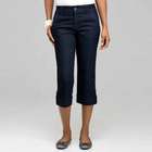 5 Pocket Cuffed Capri, Rinse Wash New, small