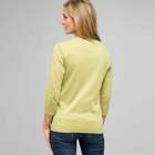 Lace Trimmed Cardigan, spring bud, small