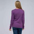 Long Sleeve Crew Neck Top, Meadow Violet Multi, small