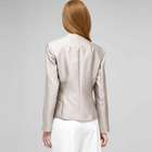 V-Neck Jacket, Stone, small