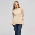 Long Sleeve Turtle Neck, Panama Khaki, small