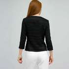 Pleated Jacket., Black, small